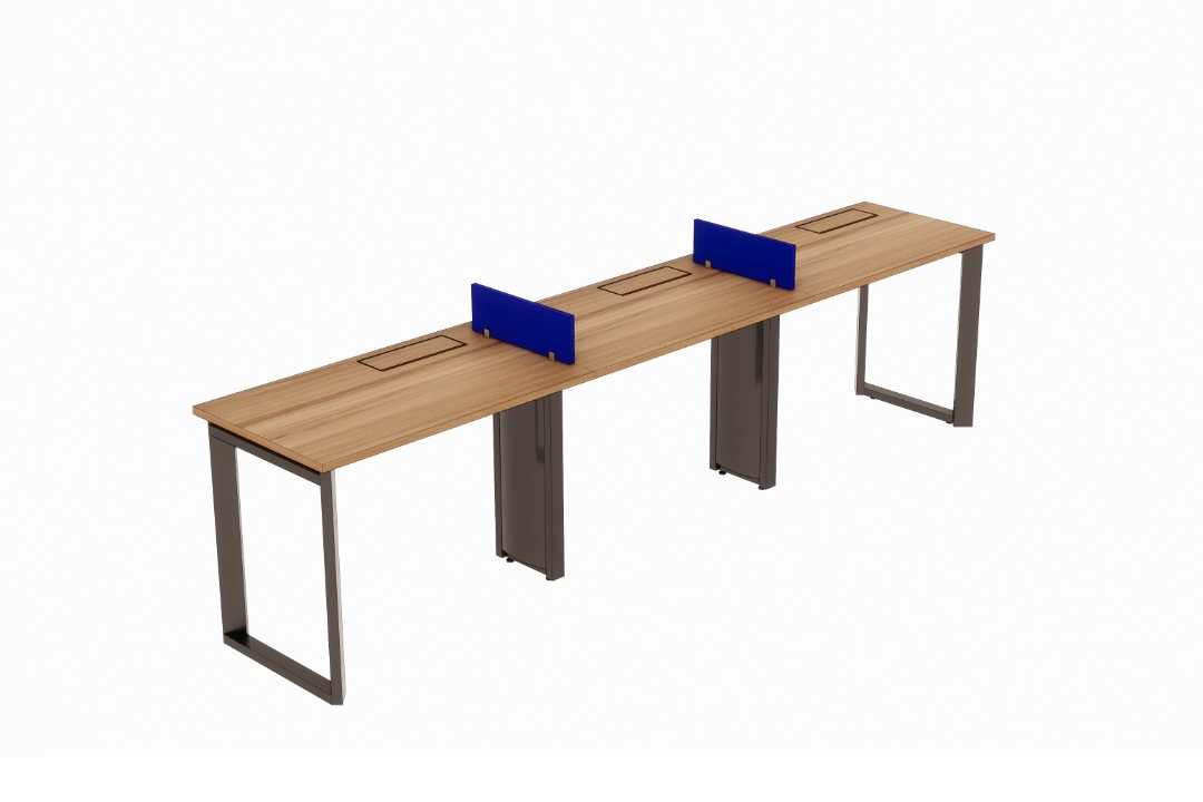 Divisória de mesas lateral em MDF pintado Level